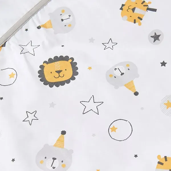 Funna Circus Baby Bed Set - 7 Pcs - Grey product thumbnail 4