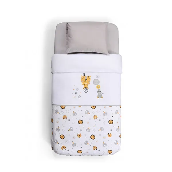 Funna Circus Baby Bed Set - 7 Pcs - Grey product thumbnail 5