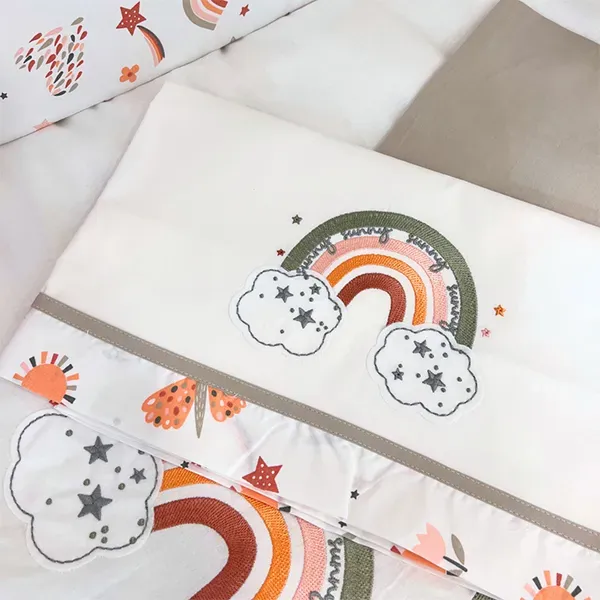 Funna Sunny Baby Bed Set - 7 Pcs - Beige product thumbnail 3