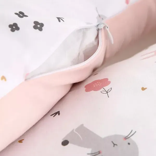 Funna Rabbit Baby Bed Set - 7 Pcs - Pink product thumbnail 3