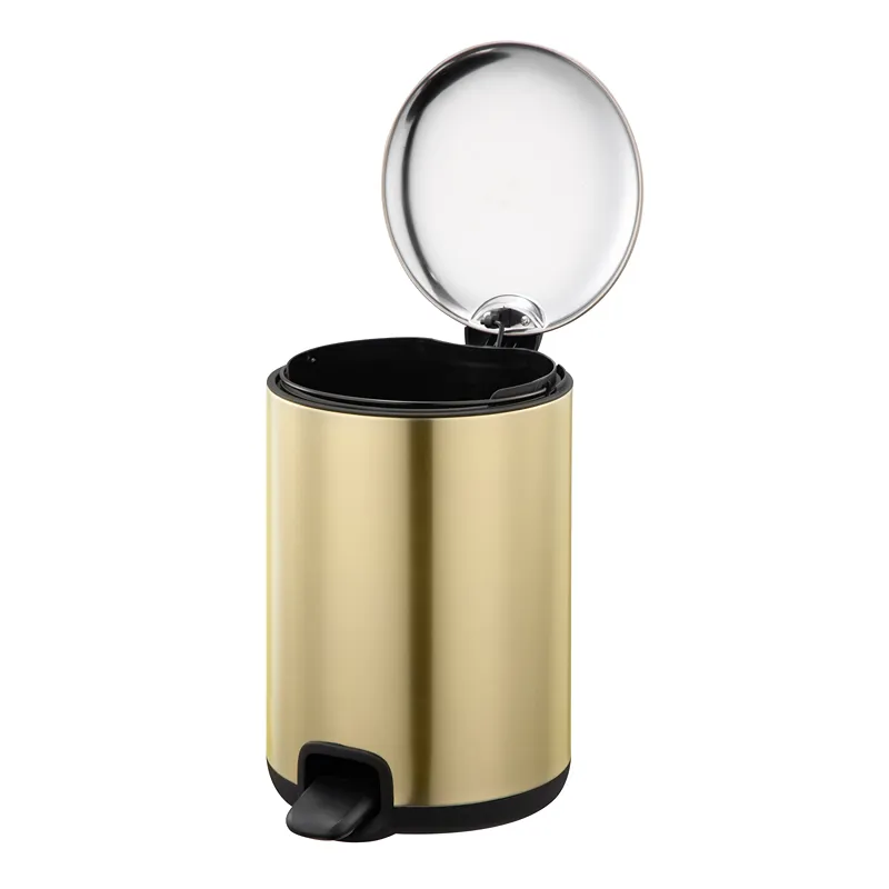Weva Stella Waste Pedal Bin - 5 Liter - Gold product thumbnail 8