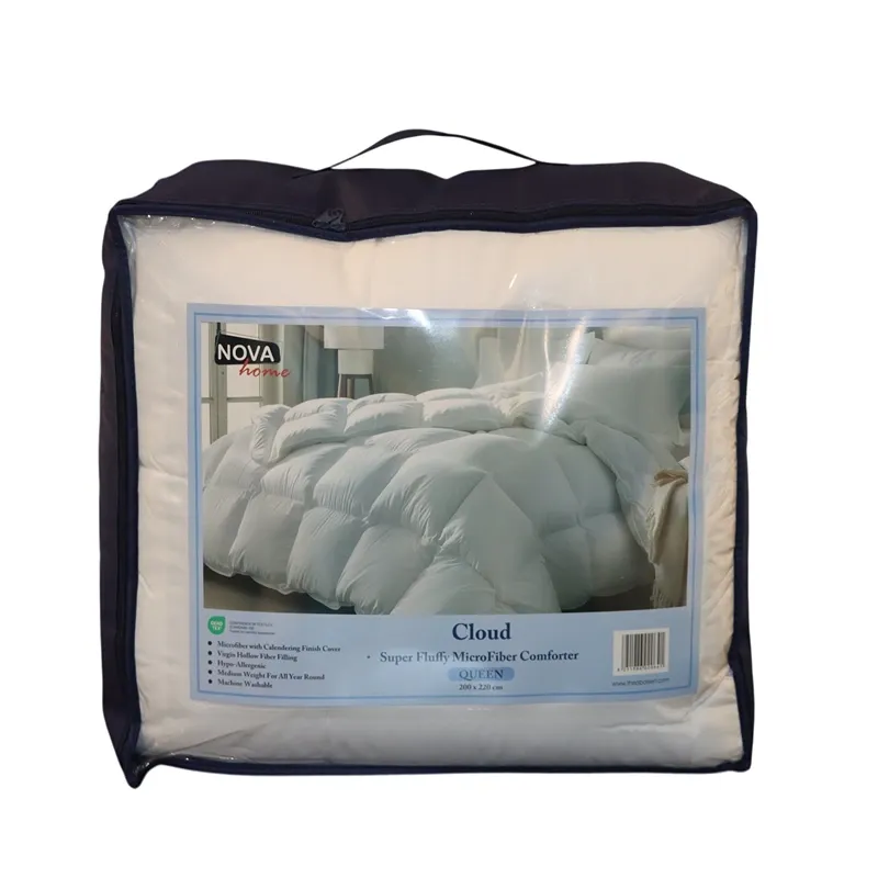 Nova Home Cloud Microfiber Comforter - White (Available in Sizes) product thumbnail 2