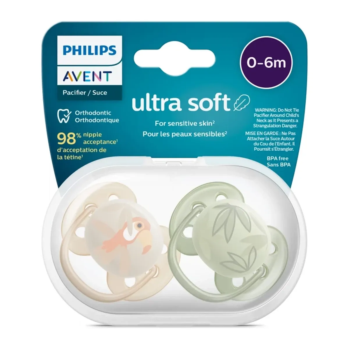 Philips Avent Soother Ultra Soft - 0-6M - Unique product thumbnail 3
