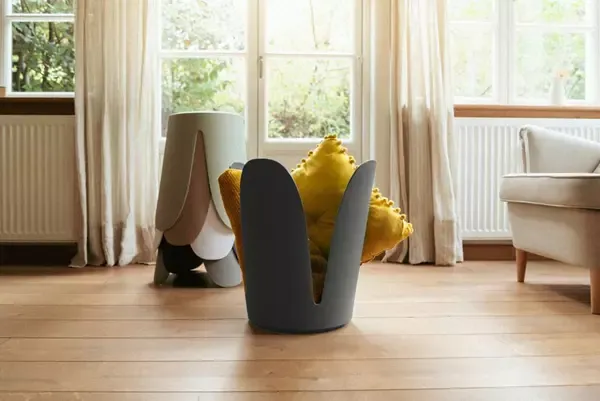 Wenko Comiso Bathroom Stool - Antracite product thumbnail 3