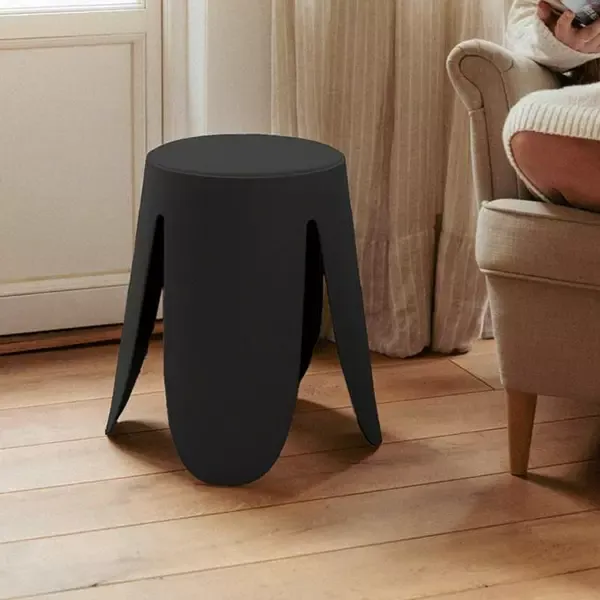 Wenko Comiso Bathroom Stool - Black product thumbnail 2