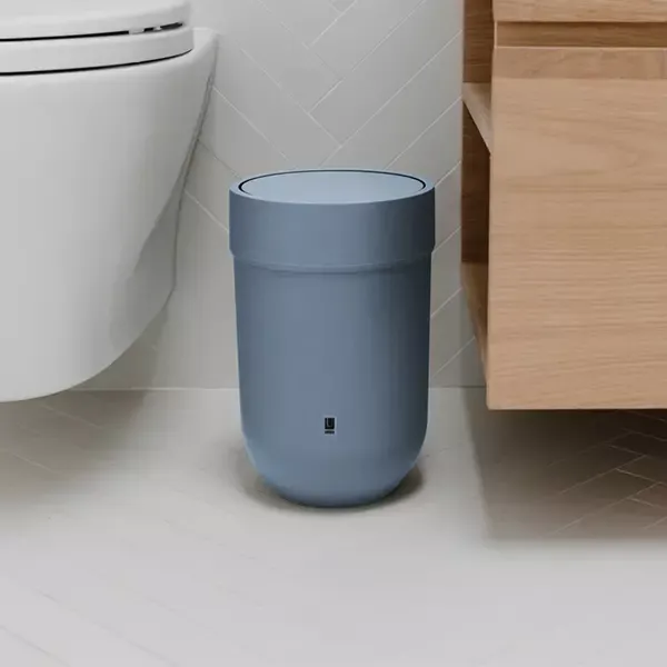 Umbra Touch Plastic Bin - Slate Blue product thumbnail 2