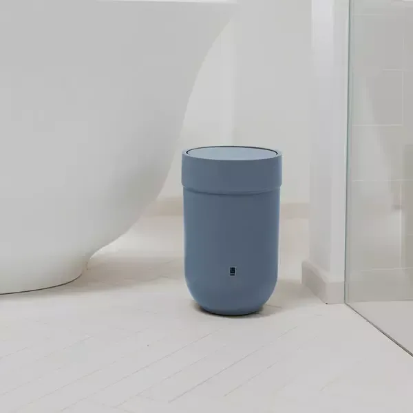 Umbra Touch Plastic Bin - Slate Blue product thumbnail 3