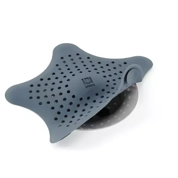 Umbra "Starfish" Drain Catch - Silicone - Slate Blue product thumbnail 5