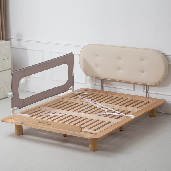 Nova Home Guardia Bed Guard - 150 Cm - Beige product thumbnail 4