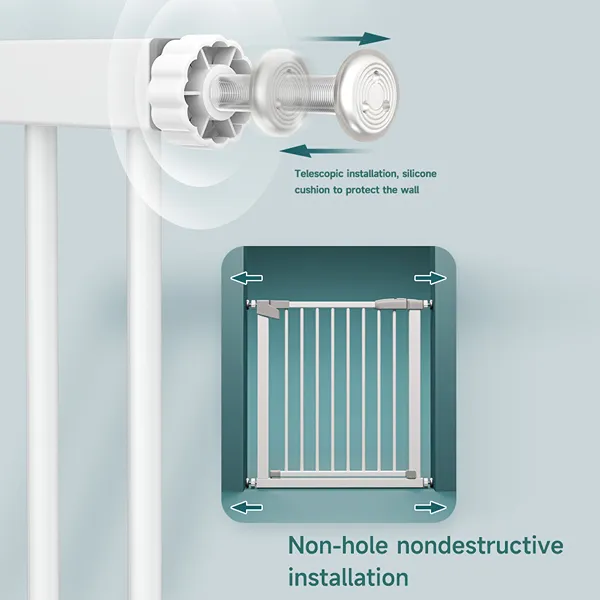 Nova Home Securex Extension For Safety Gate - 21 cm - White product thumbnail 4