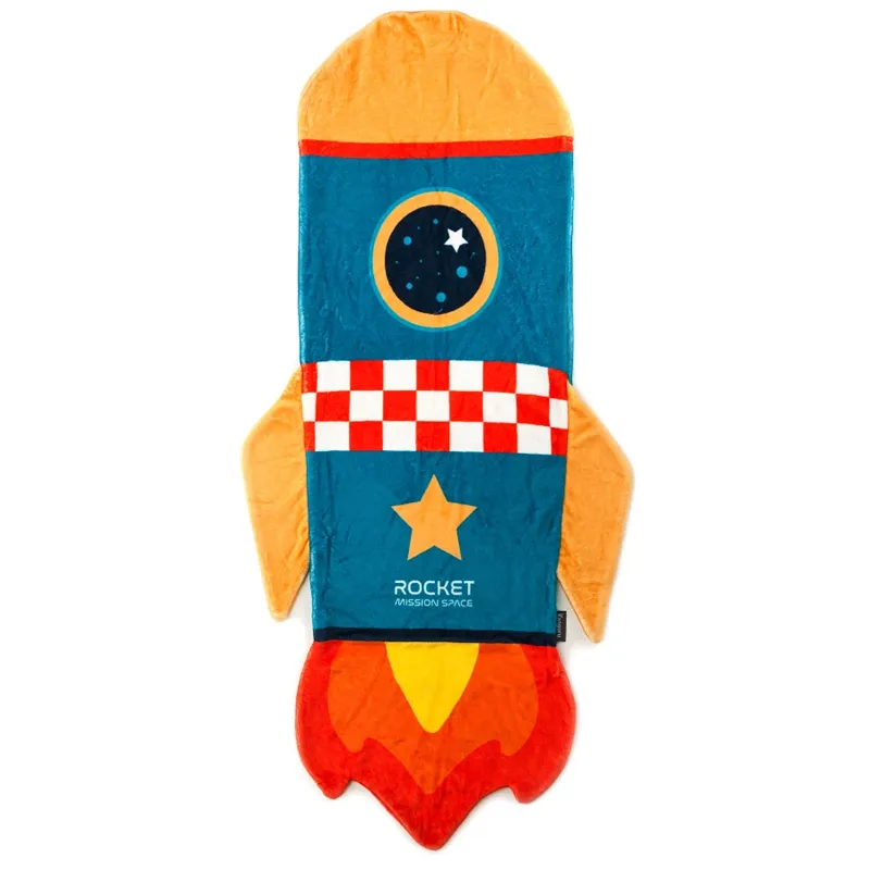 Kanguru Rocket Kids' Blanket - 135 Cm - Multicolor product thumbnail 3