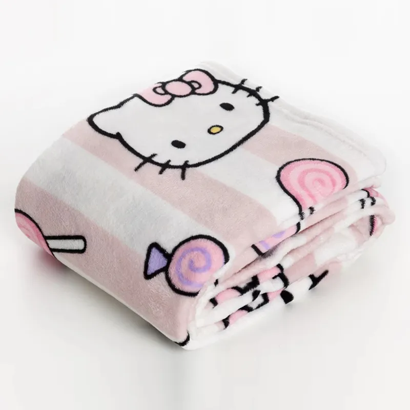 Kanguru Hello Kitty Kids' Plaid - 130x170 Cm - Pink product thumbnail 8