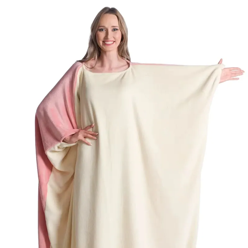 Kanguru Momonga Rose Wearable Blanket - 120 Cm - Rose & Ivory product thumbnail 9