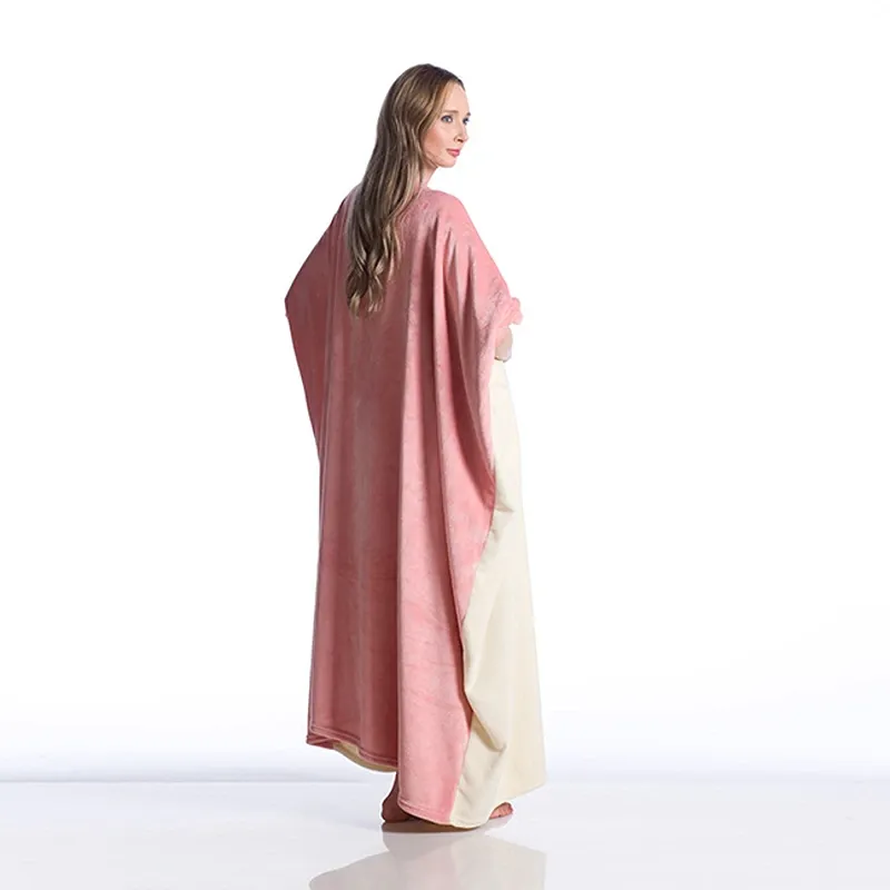Kanguru Momonga Rose Wearable Blanket - 120 Cm - Rose & Ivory product thumbnail 3