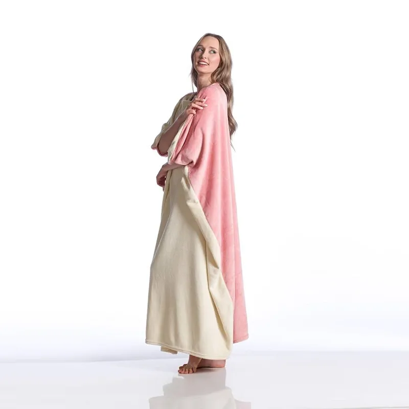 Kanguru Momonga Rose Wearable Blanket - 120 Cm - Rose & Ivory product thumbnail 5