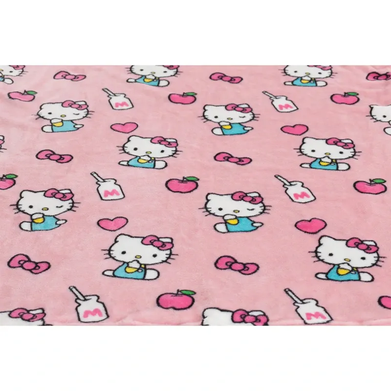 Kanguru Momonga Hello Kitty Kids' Wearable Blanket - 80x90 Cm - Pink product thumbnail 6