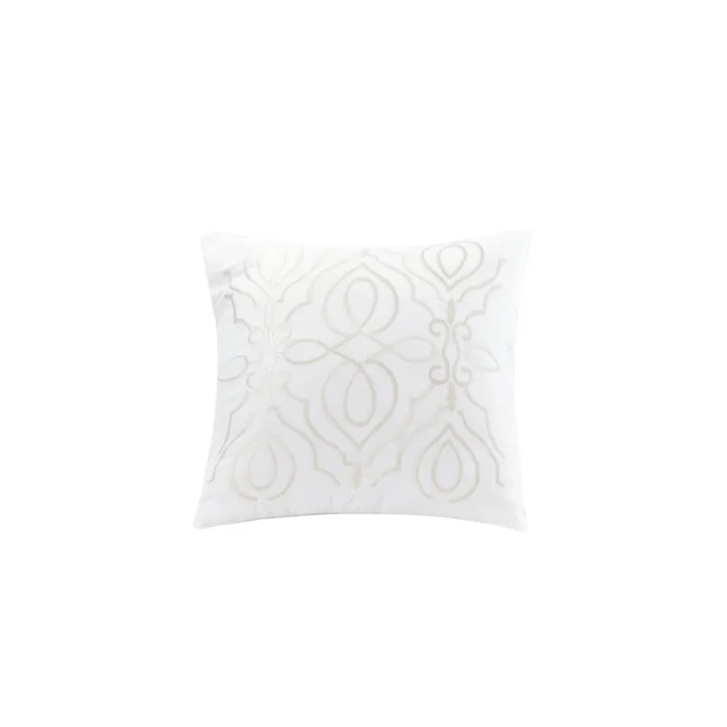 Nova Home Maximos Jacquard Comforter Set - King & Super King - 7 Pcs - Ivory product thumbnail 11