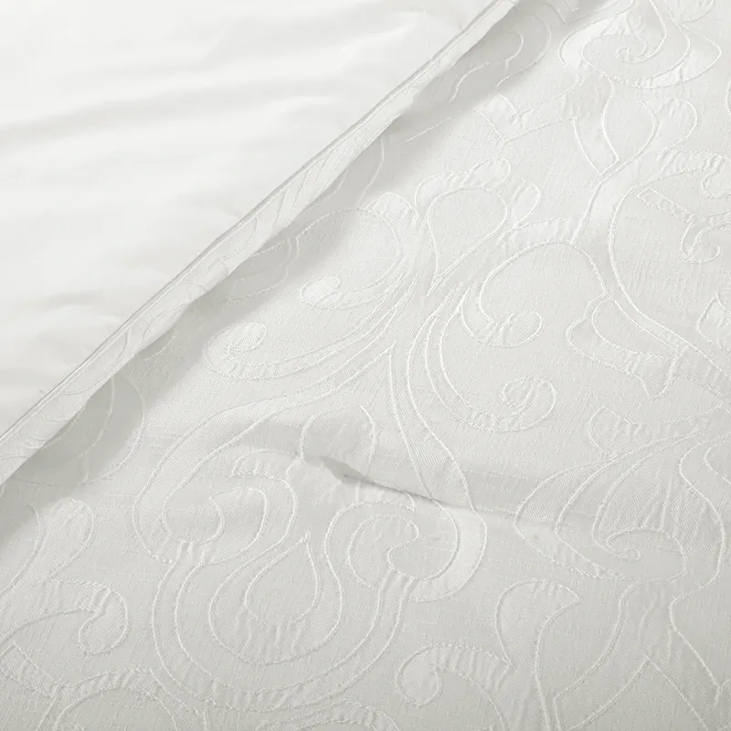 Nova Home Maximos Jacquard Comforter Set - King & Super King - 7 Pcs - Ivory product thumbnail 5