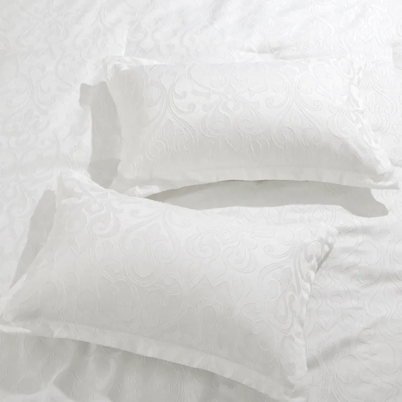 Nova Home Maximos Jacquard Comforter Set - King & Super King - 7 Pcs - Ivory product thumbnail 6