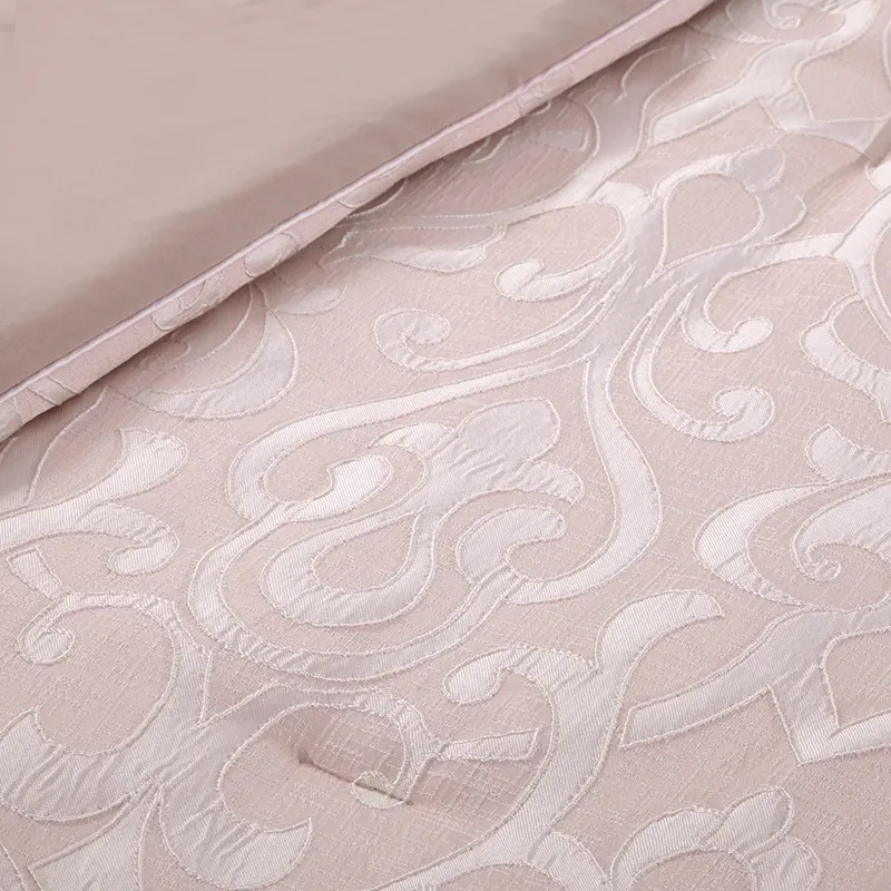 Nova Home Maximos Jacquard Comforter Set - King & Super King - 7 Pcs - Rose product thumbnail 5