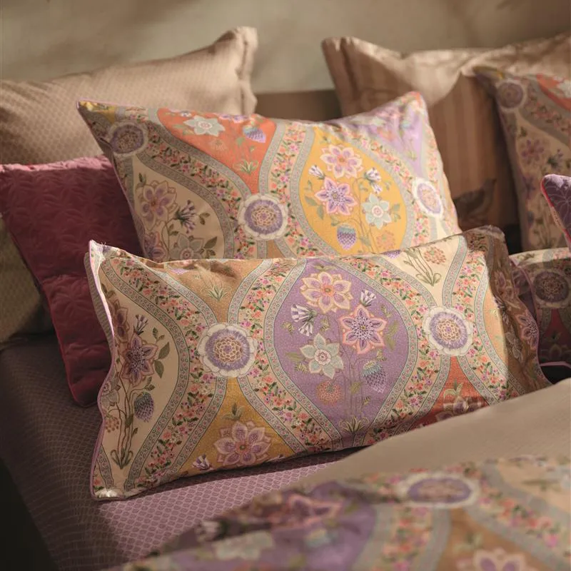 Bedding House "Ornamento Ramo" Filled Cushion - 100% Cotton - 35x60 Cm - Multicolor product thumbnail 2