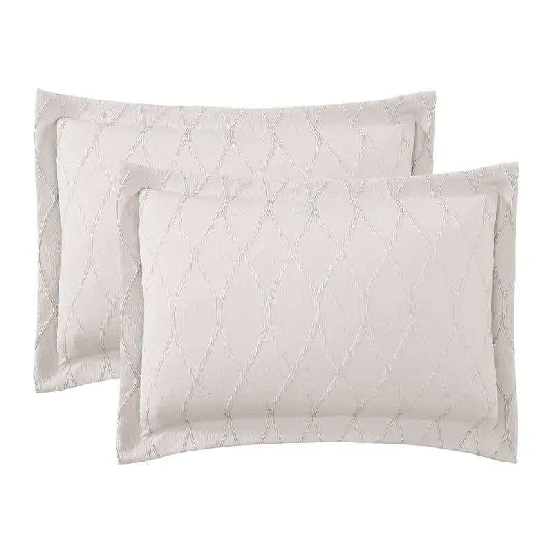 Nova Home Matrix Crinkled Summer Comforter Set - Beige (Available In Sizes) product thumbnail 7