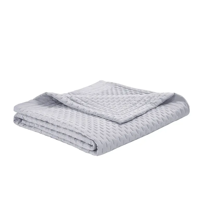 Nova Home Sonic Pre Washed Summer Bed Spread Set - Grey (Available In Sizes) product thumbnail 6