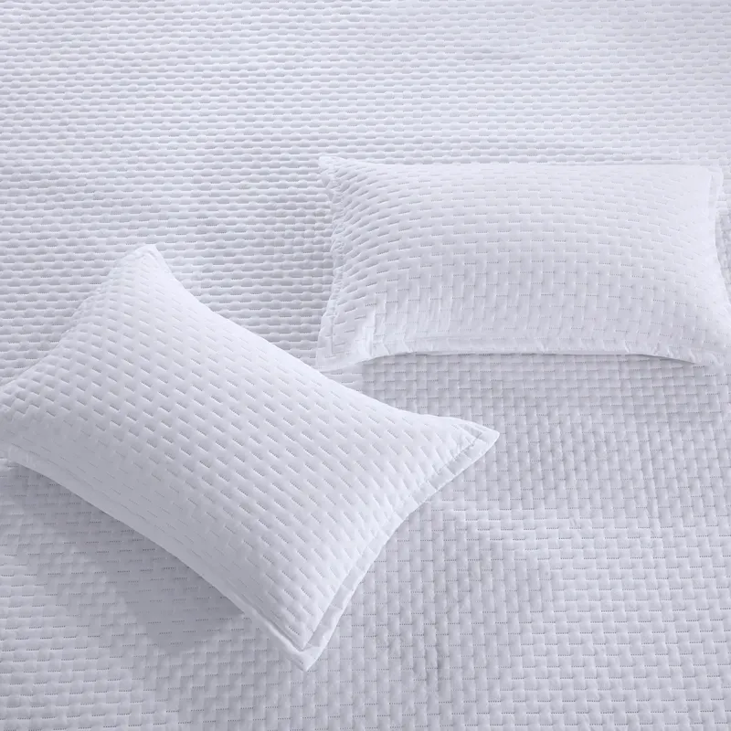Nova Home Sonic Pre Washed Summer Bed Spread Set - White (Available In Sizes) product thumbnail 5