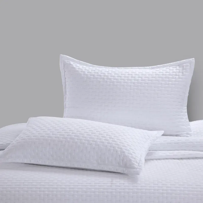 Nova Home Sonic Pre Washed Summer Bed Spread Set - White (Available In Sizes) product thumbnail 10