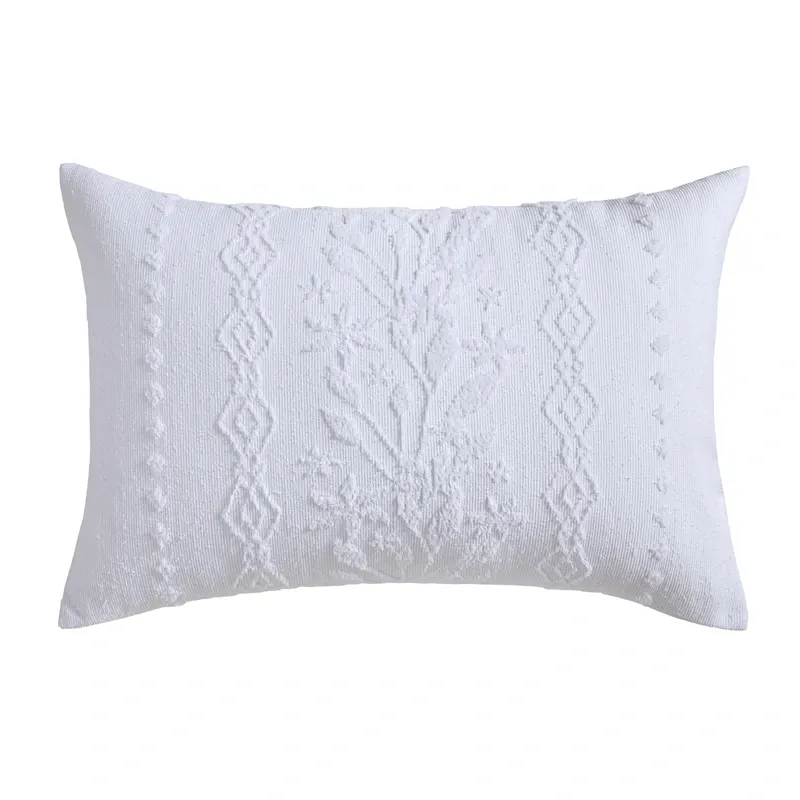 Nova Home Amalthea Tufted Jacquard Comforter Set - White (Available in Sizes) product thumbnail 6