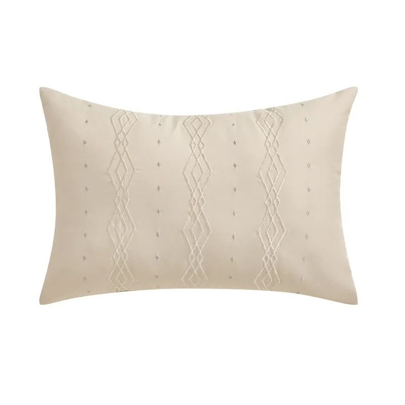 Nova Home Amalthea Tufted Jacquard Comforter Set - Beige (Available in Sizes) product thumbnail 8