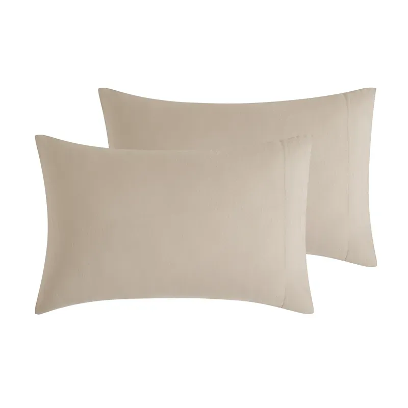 Nova Home Aurelia Pre Washed Summer Bed Spread Set - Beige (Available In Sizes) product thumbnail 6