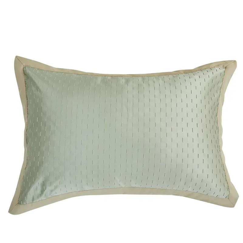 Nova Home Galileo Jacquard Comforter Set - King & Super King - 8 Pcs - Green product thumbnail 8