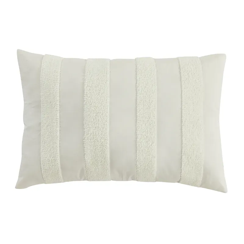 Nova Home Liz Tufted Jacquard Comforter Set - White (Available In Sizes) product thumbnail 10