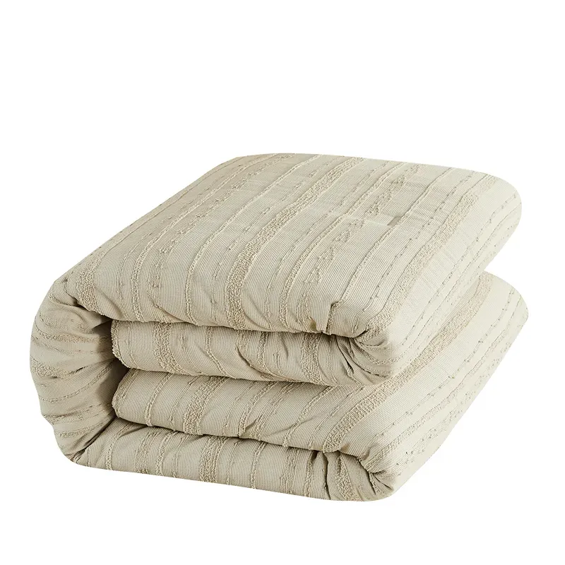 Nova Home Liz Tufted Jacquard Comforter Set - Sand (Available In Sizes) product thumbnail 5