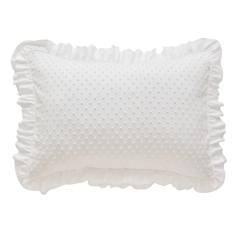 Nova Home Mary Clipped Jacquard Comforter Set - White (Available In Sizes) product thumbnail 7