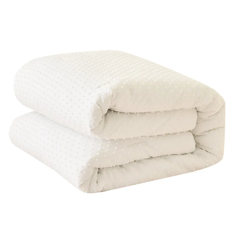 Nova Home Mary Clipped Jacquard Comforter Set - White (Available In Sizes) product thumbnail 9