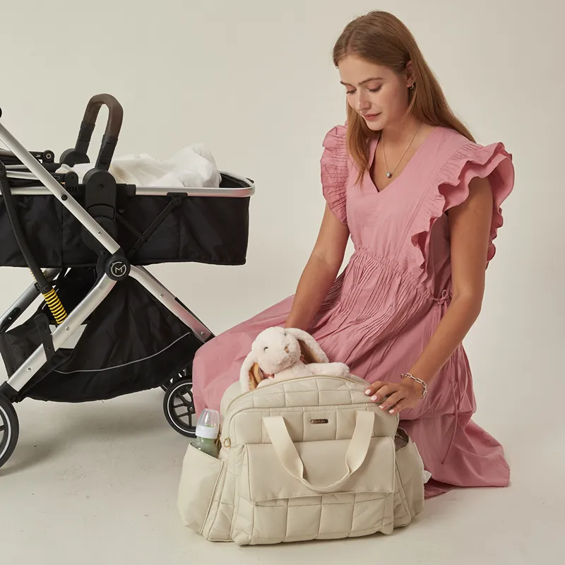 Pelicare Breath Tote Weekend Diaper Bag - Ivory product thumbnail 14