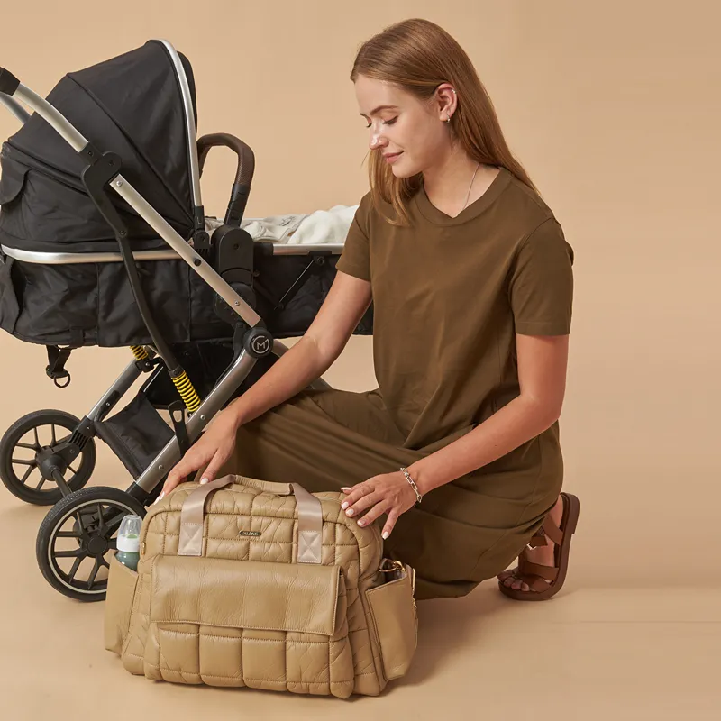 Pelicare Breath Tote Weekend Diaper Bag - Khaki product thumbnail 14
