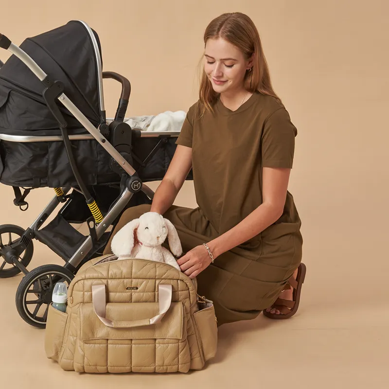 Pelicare Breath Tote Weekend Diaper Bag - Khaki product thumbnail 15