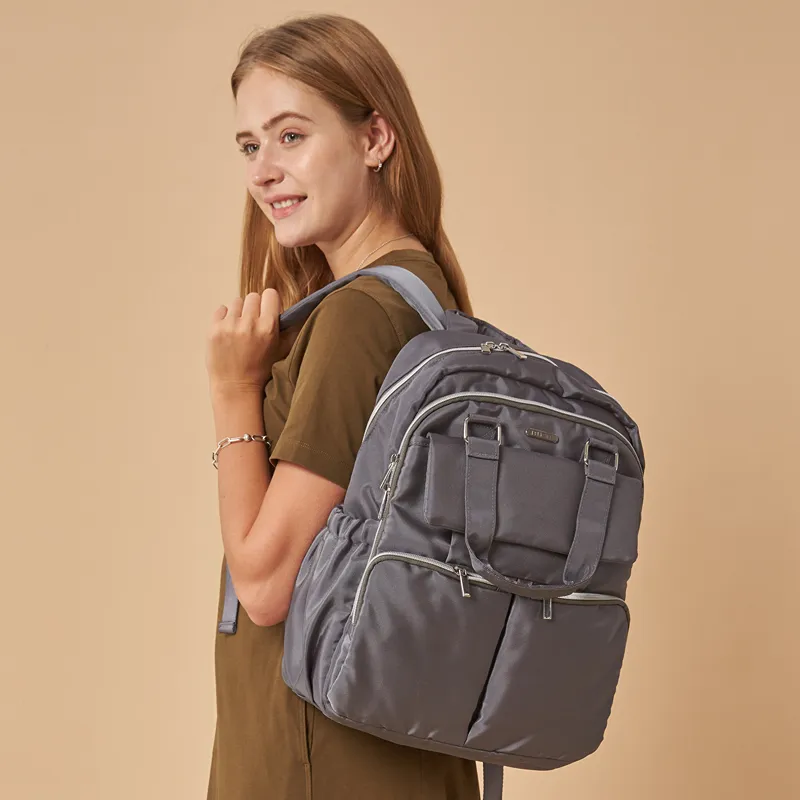 Pelicare Flow Backpack Diaper Bag - Grey product thumbnail 11