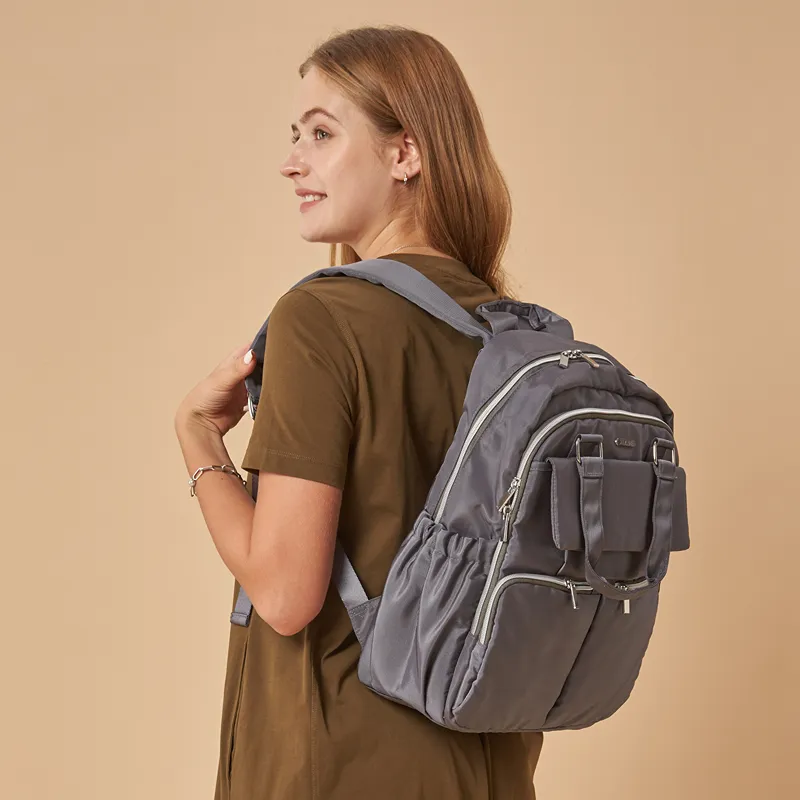 Pelicare Flow Backpack Diaper Bag - Grey product thumbnail 12