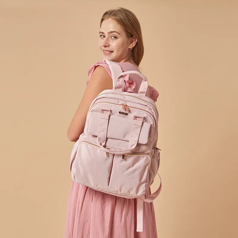 Pelicare Flow Backpack Diaper Bag - Pink product thumbnail 12
