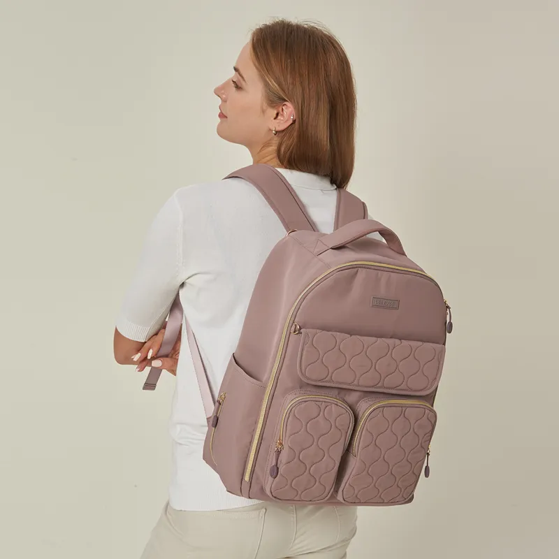 Pelicare Dura Dual Backpack Diaper Bag - Lilac product thumbnail 14