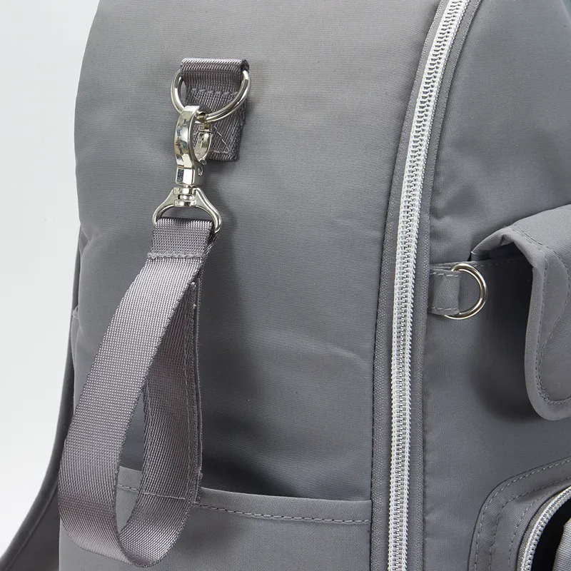 Pelicare Dura Dual Backpack Diaper Bag - Grey product thumbnail 8