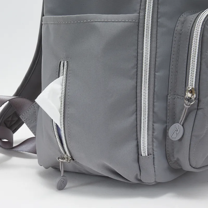 Pelicare Dura Dual Backpack Diaper Bag - Grey product thumbnail 9