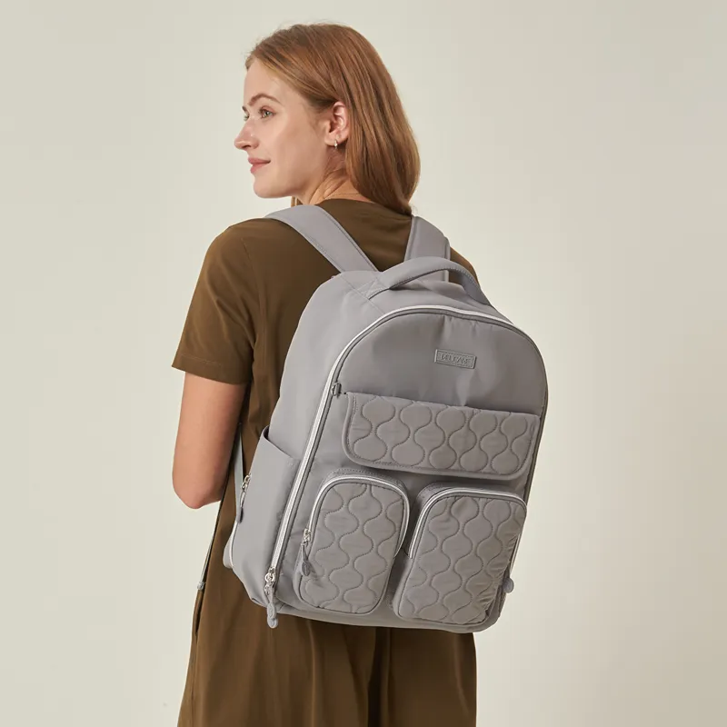 Pelicare Dura Dual Backpack Diaper Bag - Grey product thumbnail 13