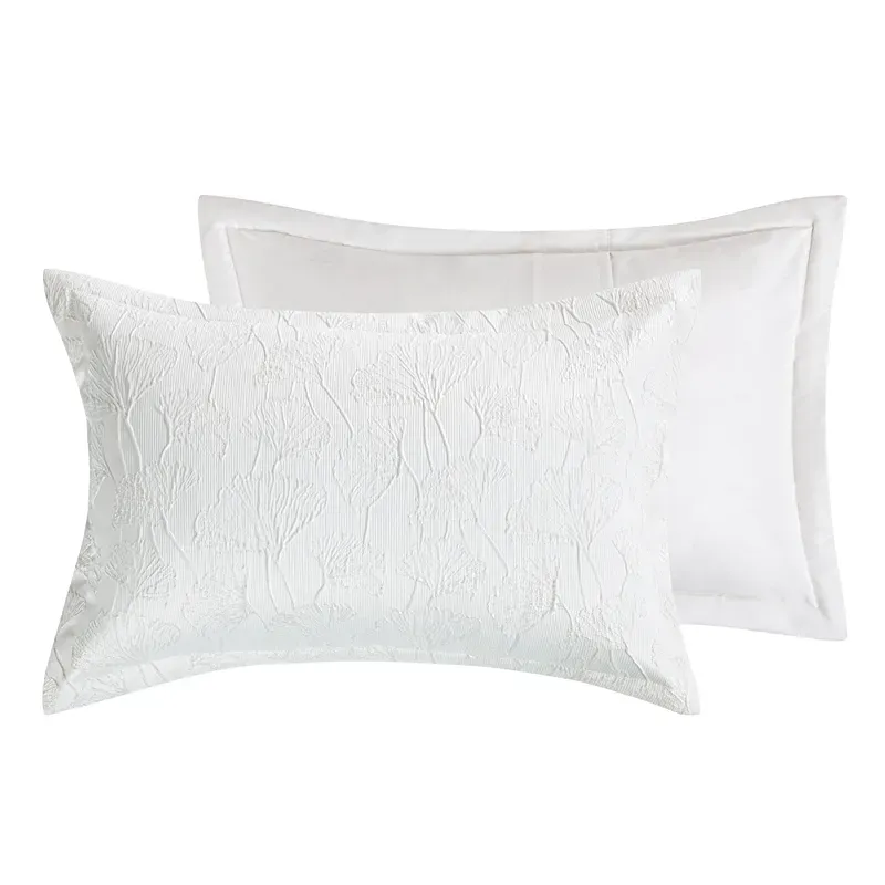 Nova Home Bibisara Jacquard Comforter Set - King & Super King - 7 Pcs - Ivory product thumbnail 6