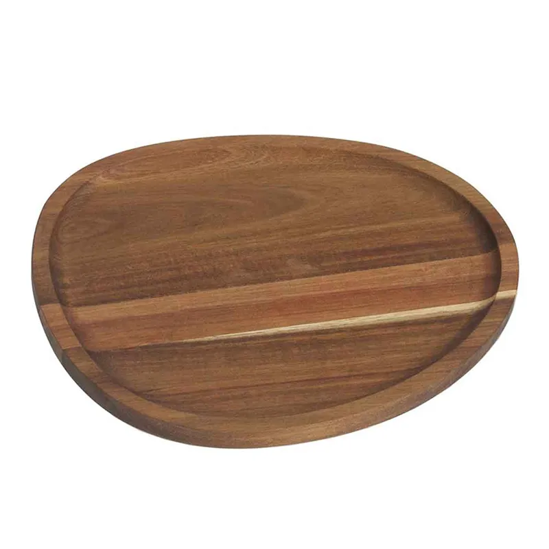Andrea Decorative Tray - Acacia Wood product thumbnail 2