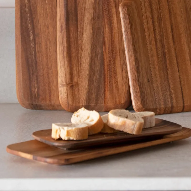 Andrea Wooden Kitchen Tray - Acacia Wood product thumbnail 3